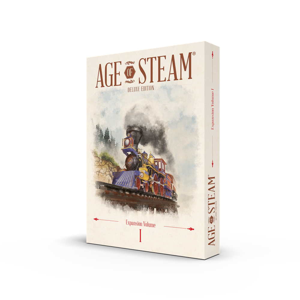 Age of Steam Deluxe: Expansion Volume I