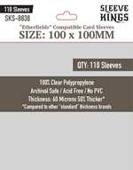 110  Sleeve Kings Card Sleeves 100 x 100mm (SKS-8838)