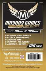 100  Mayday Games Card Sleeves 80 x 120mm (MDG-7104)