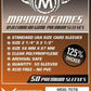 100  Mayday Games Card Sleeves 57,5 x 89mm (MDG-7078)