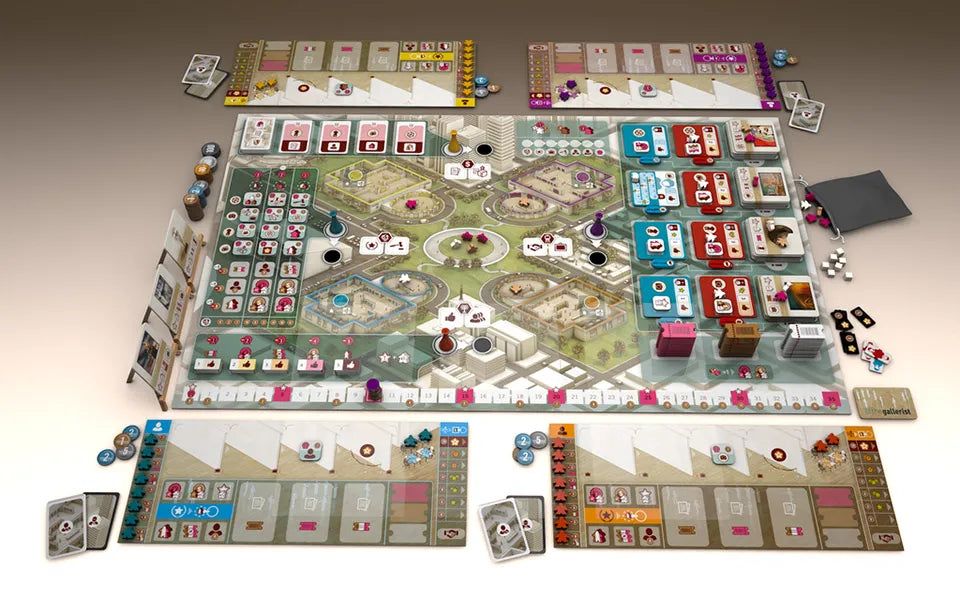 The Gallerist: Includes Upgrade Pack & Scoring Expansion