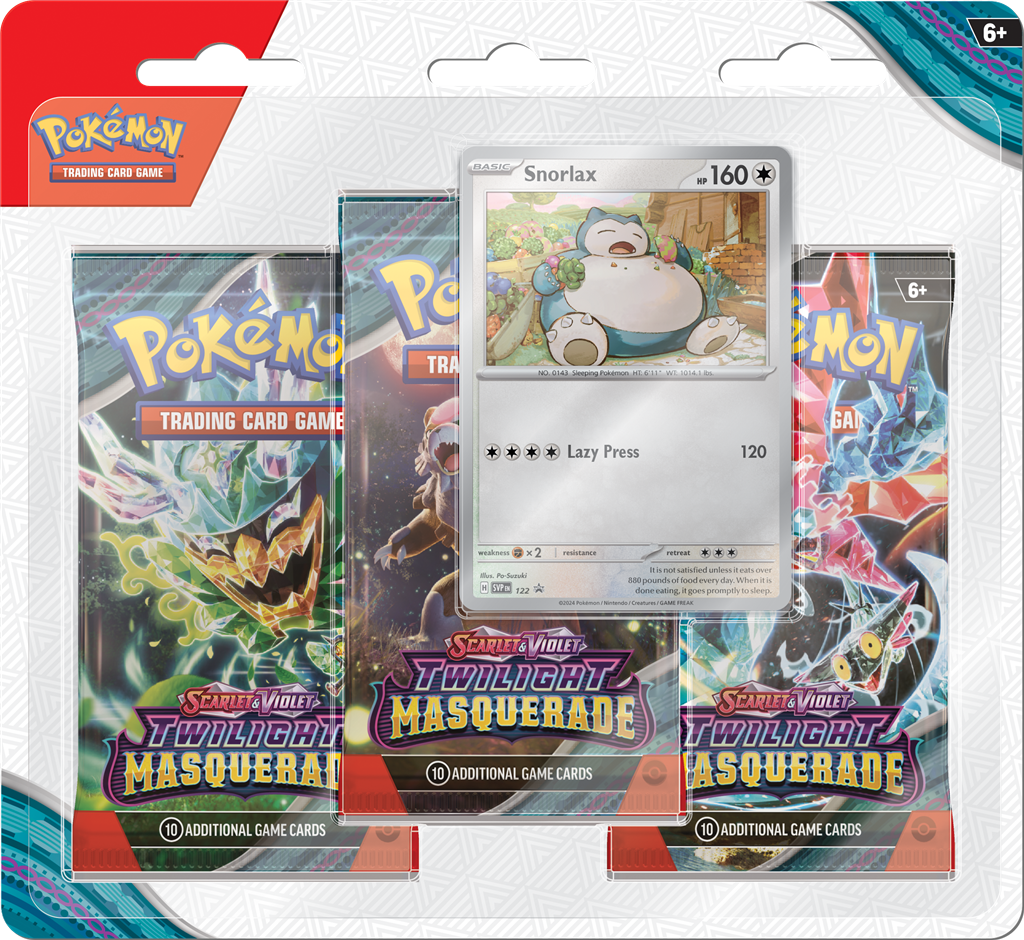 Pokémon TCG: SV06 Twilight Masquerade 3-Booster Blister