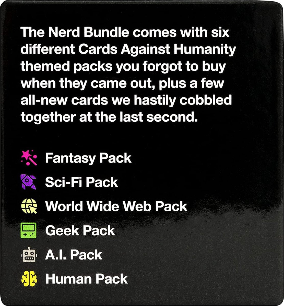 Cards Against Humanity Nerd Bundle