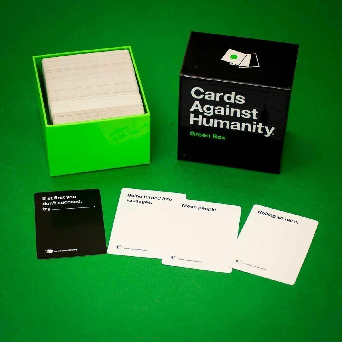 Cards Against Humanity Green Box