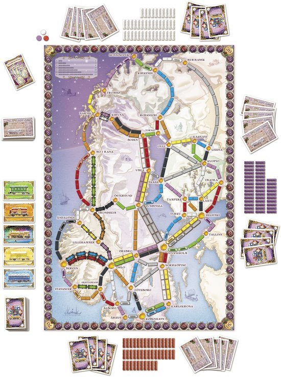 Ticket to Ride Nordic Countries