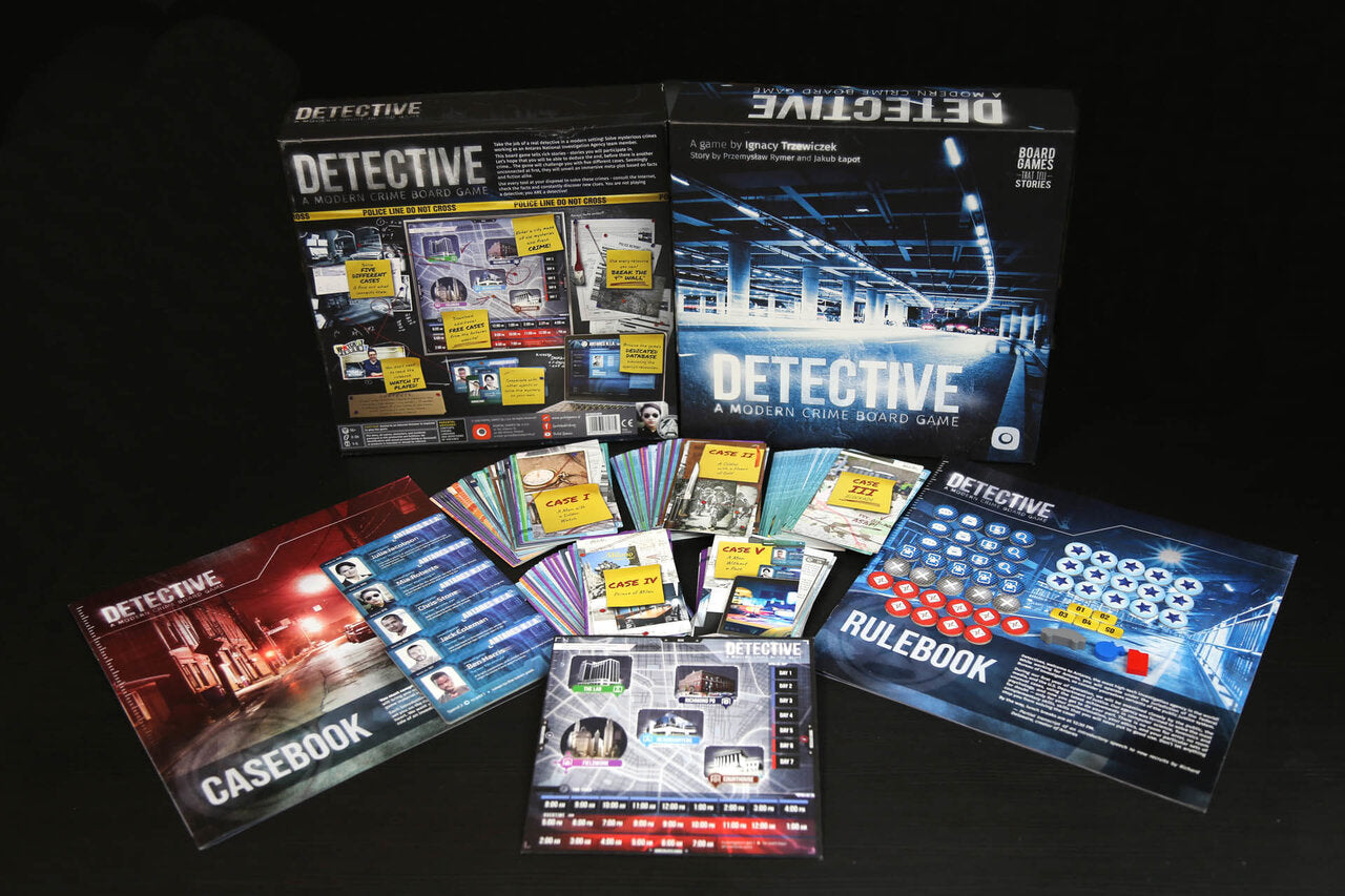 Detective - A modern crime boardgame