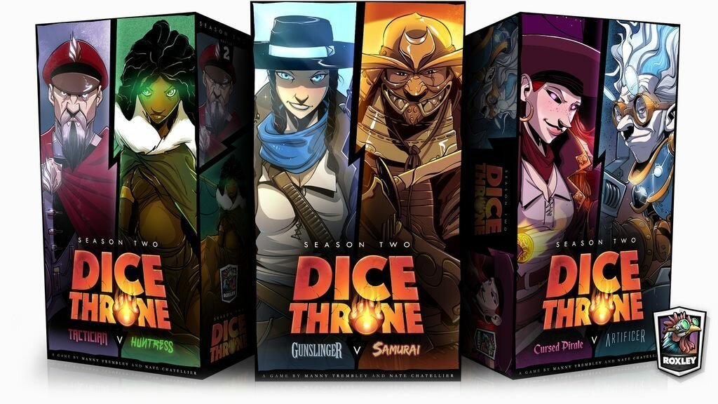 Dice Throne Season 2 Box 2 Tactician v. Huntress