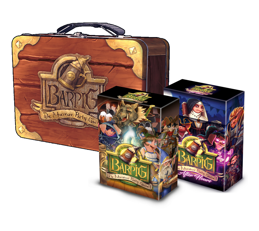 Barpig: The Adventure Party Game - Lunch Box (tin)